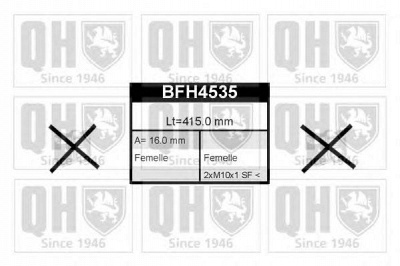QUINTON HAZELL bfh4535 -  Тормозной шланг